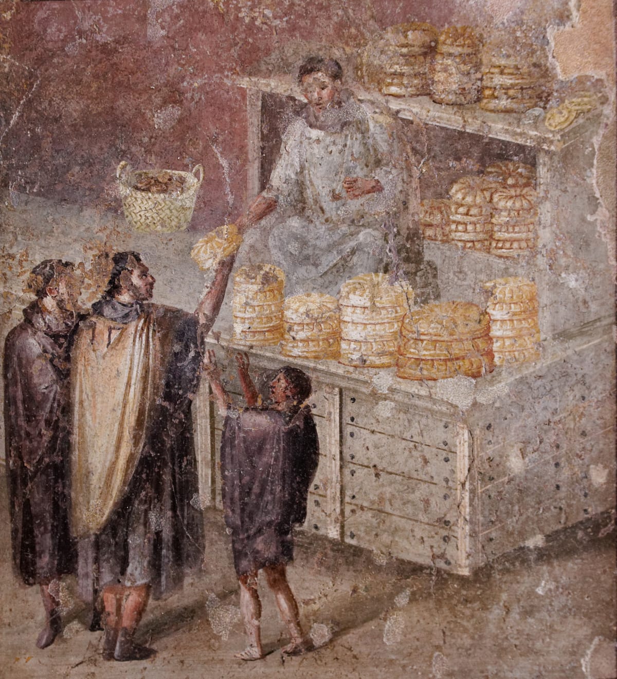 Fresco from Pompeii, Naples museum (inv. 9071)