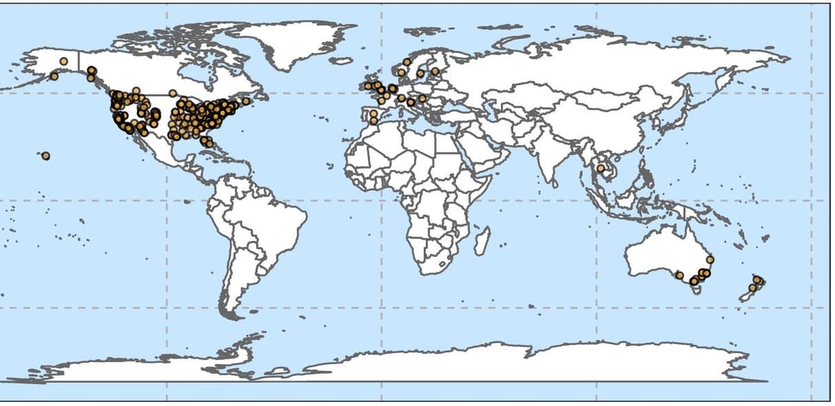 Where the 500 starters came from
