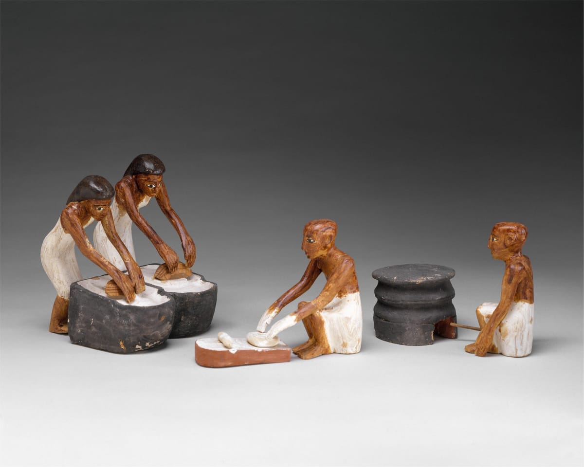 Bakers and brewers from Meketre’s model