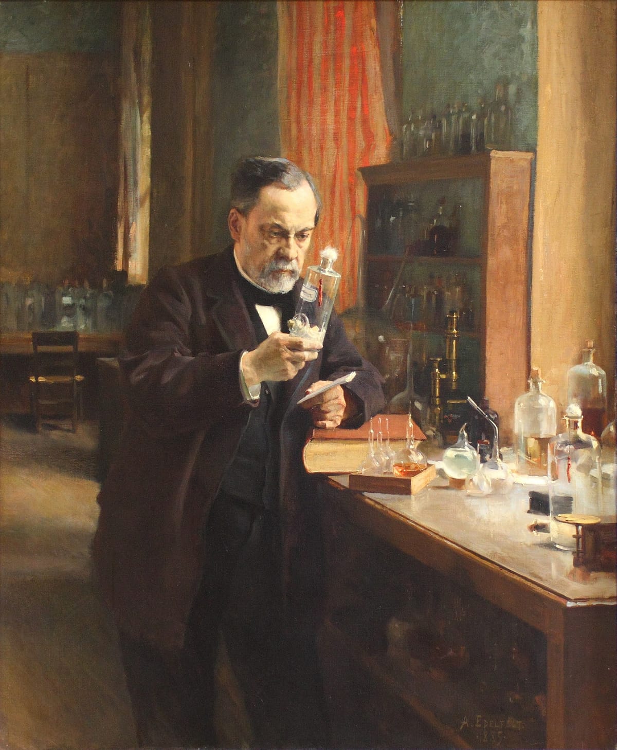 Albert Edelfelt, Louis Pasteur, 1885